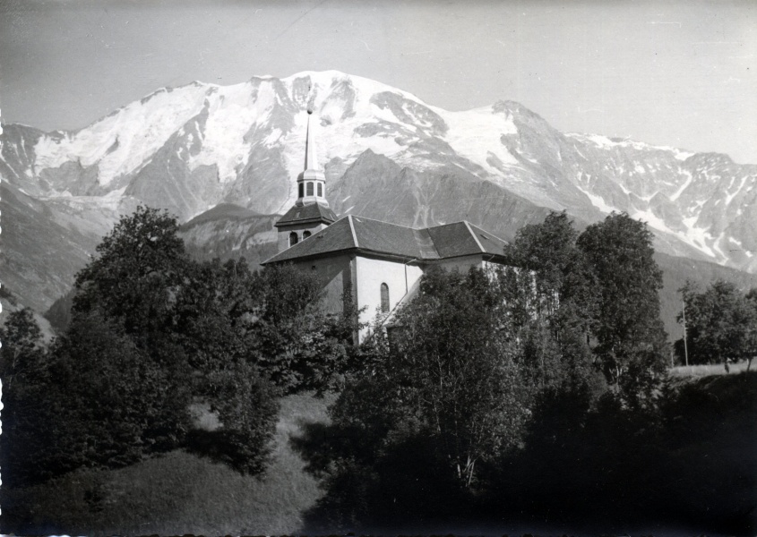 glise de St Nicolas de Vroce et Dme de Miage