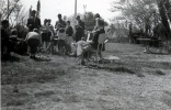 Aix, juillet 1959 : Michel, Madeleine, ..., Franoise, Vincent, Sylvie, Jrme, Catherine, Anne