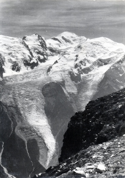Mont Blanc vu du Brvent