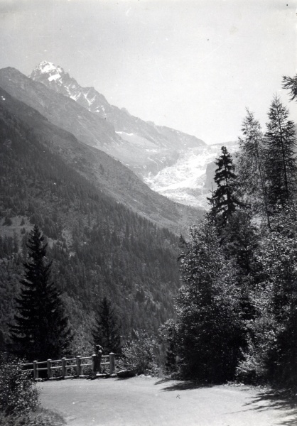 Route du col des Montets, le Chardonnet