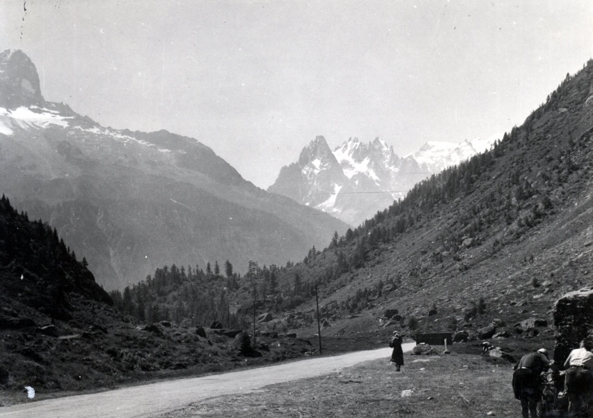Col des Montets : aiguille du Chardonnet