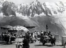 Plan Praz : Genevive ; au centre l'Aiguille du midi