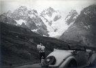 (Col du Lautaret : Geneviève ; Pic Gaspard, Glacier de l'homme)