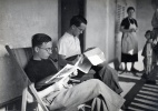 (Michel, Pierre, Geneviève, Jacqueline - St André d'Apchon - août 1940)