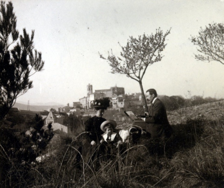 Viviers, 1908: Genevive, Jacques, Louis