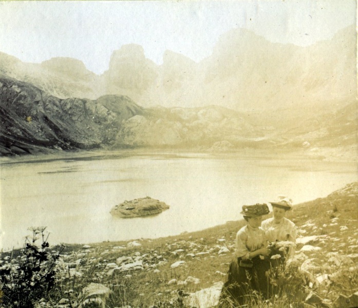 Lac d'Allos, 1909: Marie-Louise, Genevive