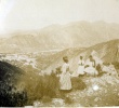 En vue de Digne, 1906: filles Colomb