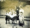 Digne, 1908: Paule, Henri, Jacques, Franois; Jeanne, X; lisabeth, Andr, Genevive