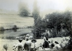?, 1912: Yvonne, Genevive, X, Jeanne, Y, Z, Jacques, W, Henri; Andr