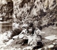 Gorges de l'Ardche, 1912: Toinon, lisabeth, Genevive, Jacques
