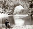 Gorges de l'Ardche (Pont d'Arc), 1912: Jacques, Toinon
