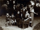 ?, 1913: Jacques, Henri, Mme Maginot, Yvonne, Genevive; M. Maginot, X, Toinon