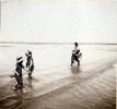 Mimizan, 1913: Yvonne, Jacques, Henri, Genevive