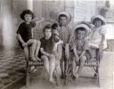 Mimizan, 1913: X, Y, Jacques, Henri, Yvonne