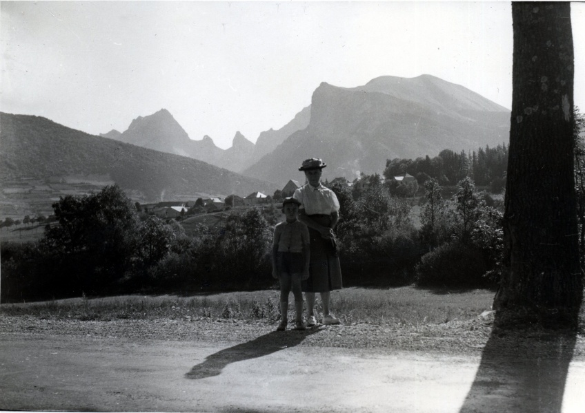 Lus la Croix-Haute, 29 aot 1952 : Rmi, Genevive