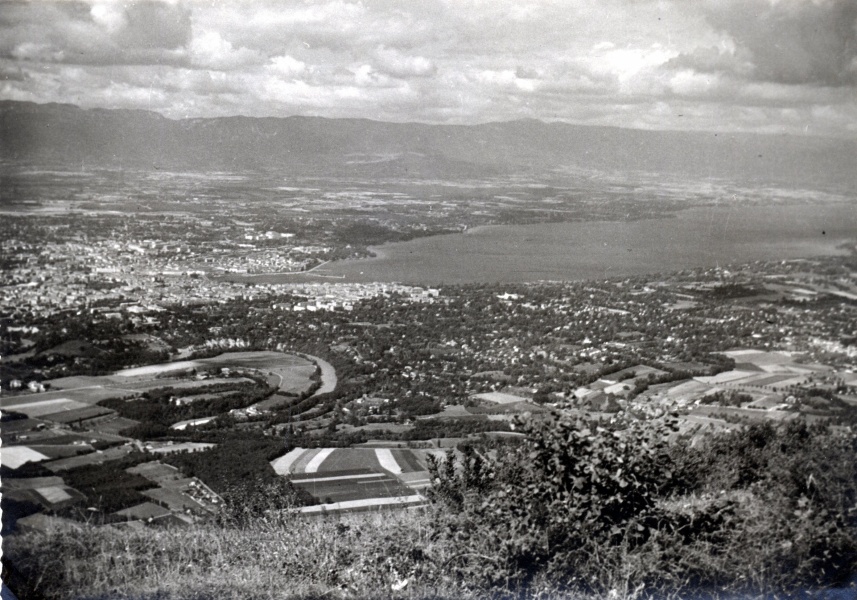 Genve vu du Salve, 11 septembre 1953