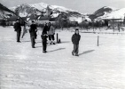 Lus la Croix-Haute, dcembre 1952 : tienne, Florence, Rmi ; Jacqueline, Genevive, Franoise, Michel