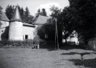 Chteau d'Avenas, aot 1953