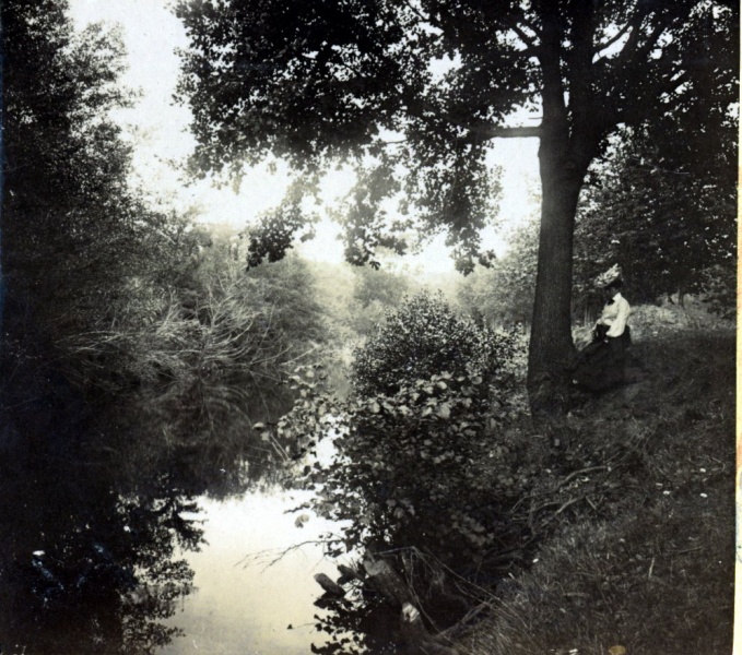 Sur la Cte d'azur, 1904: Genevive