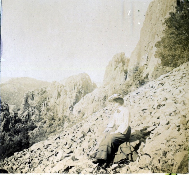 Sur la Cte d'azur, 1904: Genevive