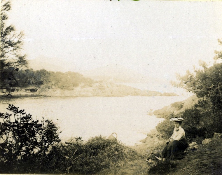 Sur la Cte d'azur, 1904: Genevive