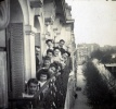 Paris, Bd Pereire, 1905: Paule, Marguerite Uchard, Jeanne, Pierre Uchard, Toinon, Andr Uchard, Marie-Marguerite, Marie-Louise, Marie-Thrse, Genevive, Maurice Uchard