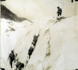 Glacier de Largentire, 1905: Genevive, Louis et autres