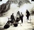 Glacier de Largentire, 1905: Genevive, Louis et autres