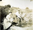 Fontaine de Cousson, 1905: Marie-Louise, Genevive, Marie-Marguerite