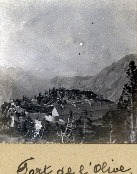 L'Olive, 1914: le fort
