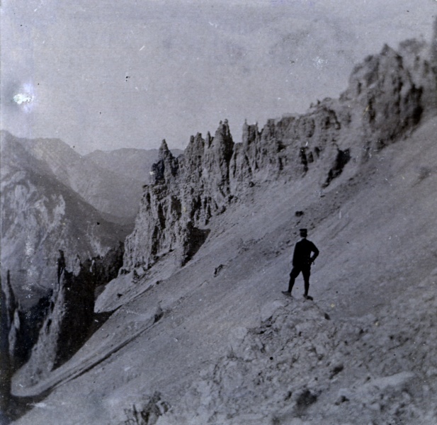 Rochers sous l'Olive, 1914