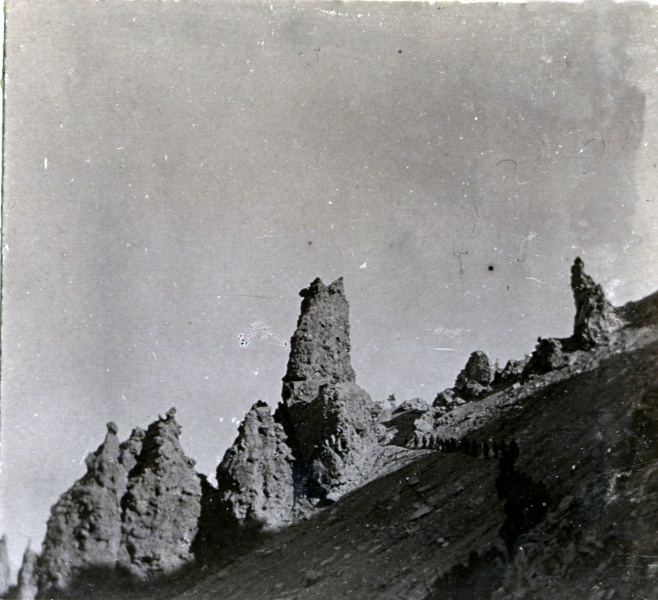 Rochers sous l'Olive, 1914