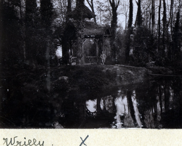 Wrilly, 1916: parc du chteau
