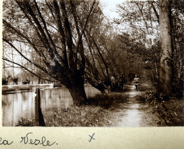 Bords de la Vesle, 1916