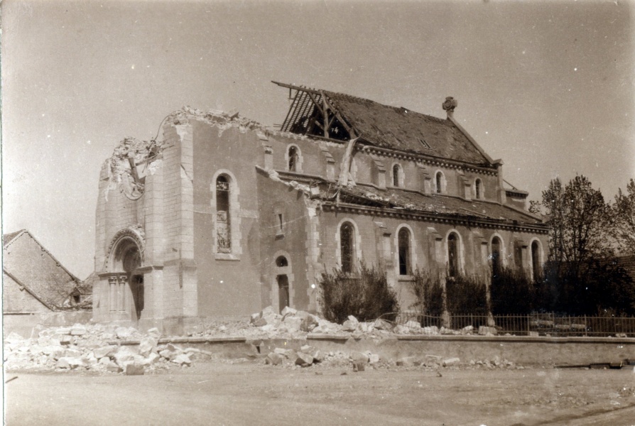 Sillery, mai 1916: l'glise