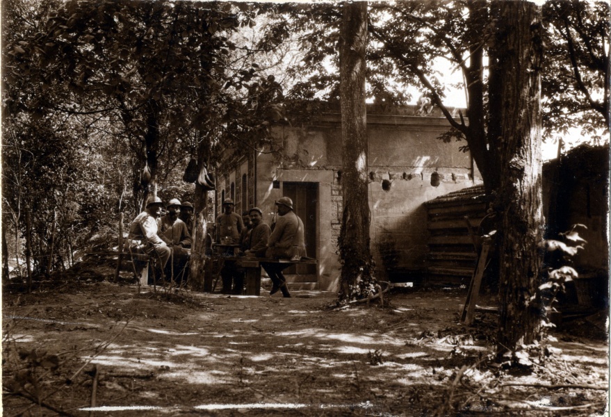Sillery, mai 1916: parc du chteau