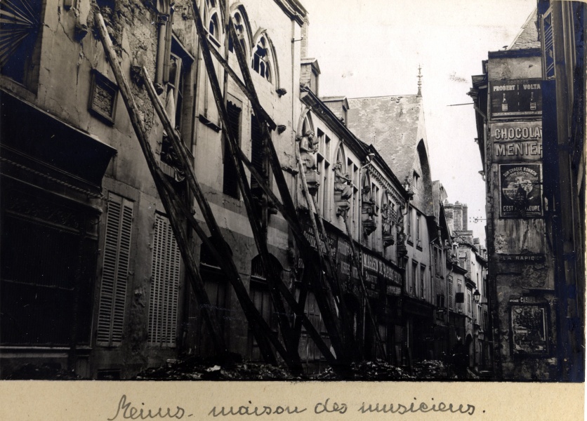 Reims, 1916: Maison des Musiciens
