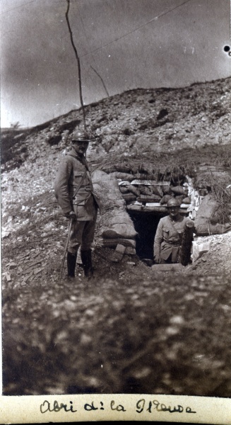 Verdun, aot 1916: abri  la Mensa