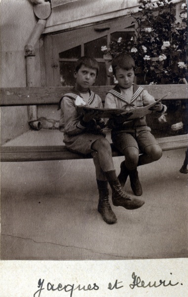 Digne, juillet 1916: Jacques, Henri