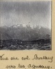 Col de Bertane, 1914: vue vers les Agneaux