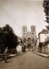 Reims, mai 1916: faade de la cathdrale