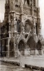 Reims, mai 1916: faade de la cathdrale