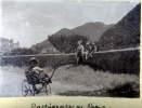 Digne, la cathdrale, juillet 1916: Pierre, Genevive, Jacques, Henri