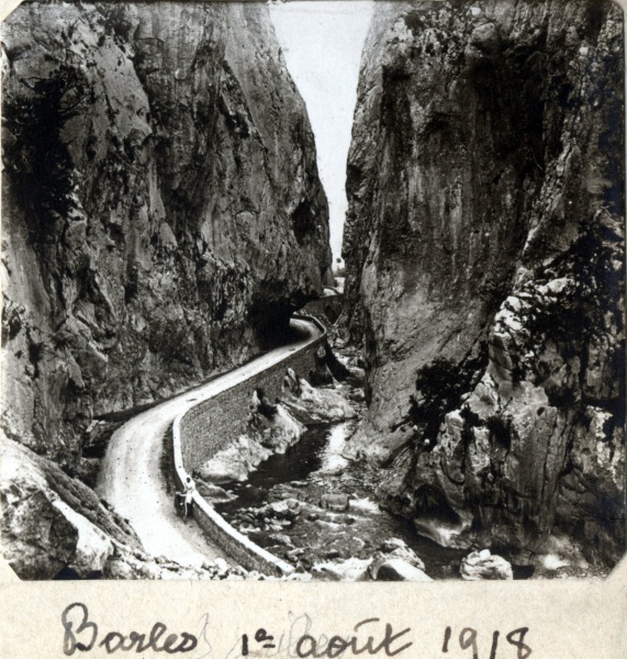 Clue de Barles, 1er aot 1918