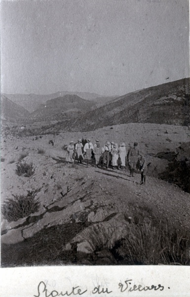 Route du Villars, 25 juillet 1918