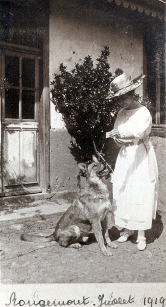 Rougemont, juillet 1919: Germaine