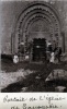 Ganagobie, portail de l'glise, septembre 1917