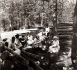 ?, aot 1918: Paule, X, Pierre, Genevive, Y, Sybille du Chaffaut, Jeanne et autres