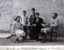 ?, 1918: Sybille, Jules, Charles, Mme et M. du Chaffaut