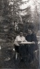 La Tronche, mars 1919: Germaine, Andr